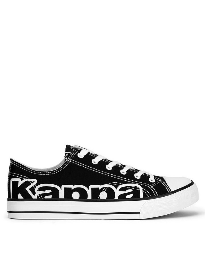 Kappa Sneakers aus Stoff Herren YL201413 Schwarz Sneaker (schwarz)