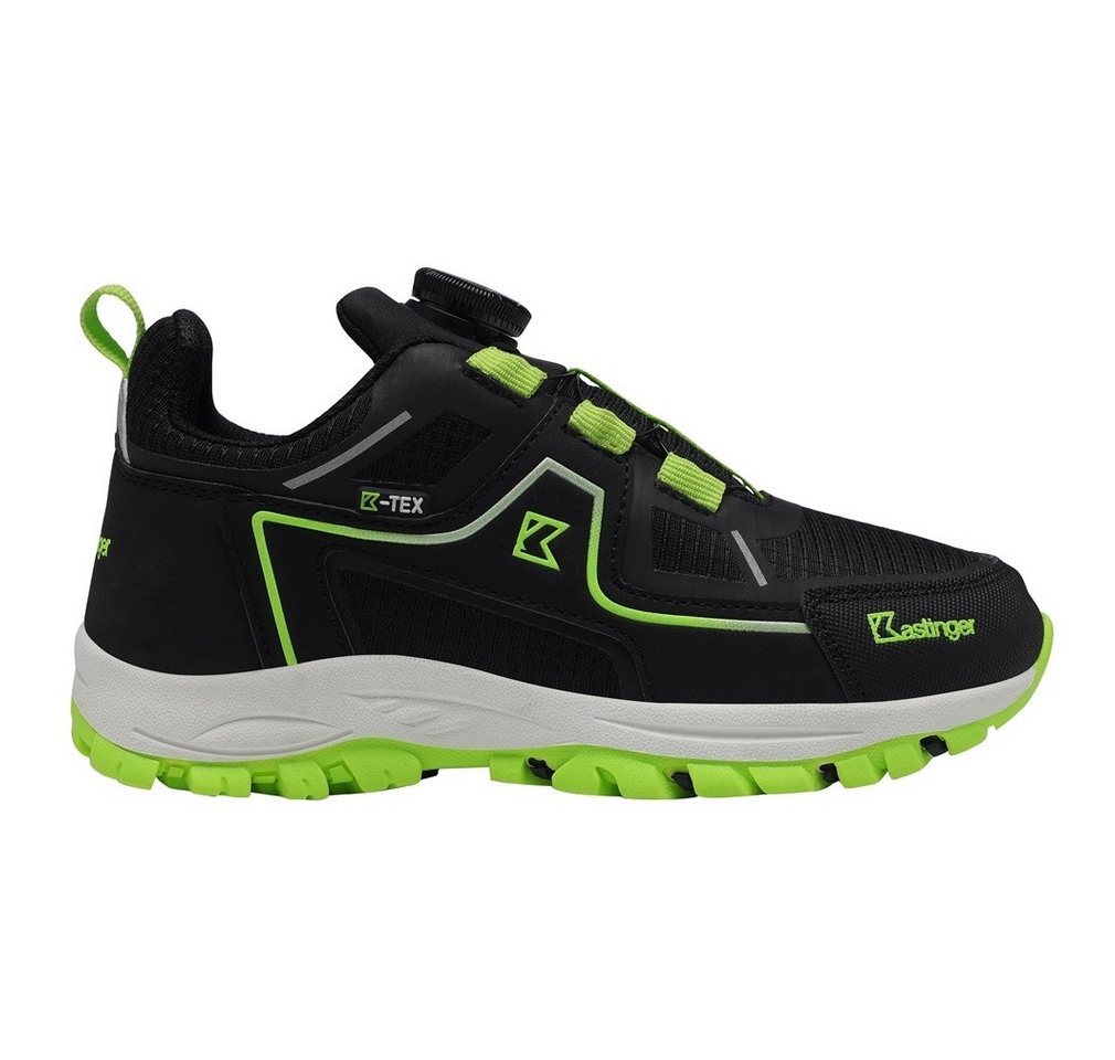 Kastinger Wander-Freizeitschuhe Preiner Low KTX (wasserdicht) schwarz/lime Wanderschuh