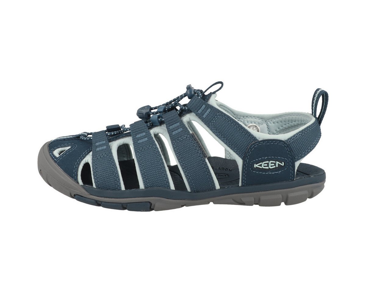 Keen Clearwater CNX Damen Sandale Sandaletten, Sommerschuhe, Badeschuhe, Riemchen, Schlappen (blau)