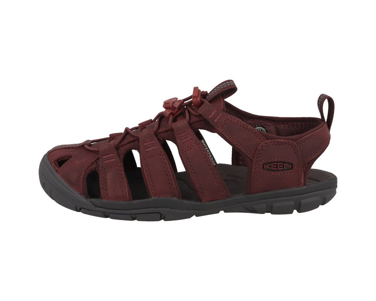 Keen Clearwater CNX Leather Damen Sandale Sandaletten, Sommerschuhe, Badeschuhe, Riemchen, Schlappen