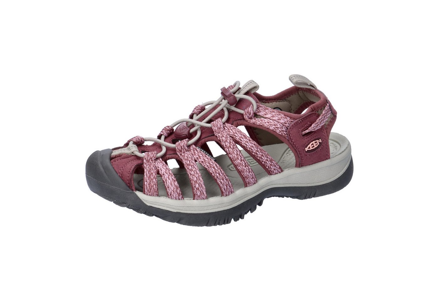 Keen Damen Sandale Whisper Trekkingsandale (braun)