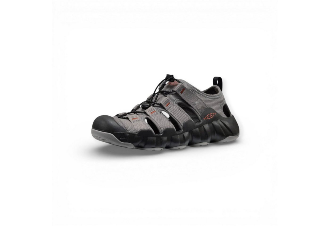 Keen Hyperport H2 (Schnellschnürsystem) 2026 stahlgrau/schwarz Herren Sandale