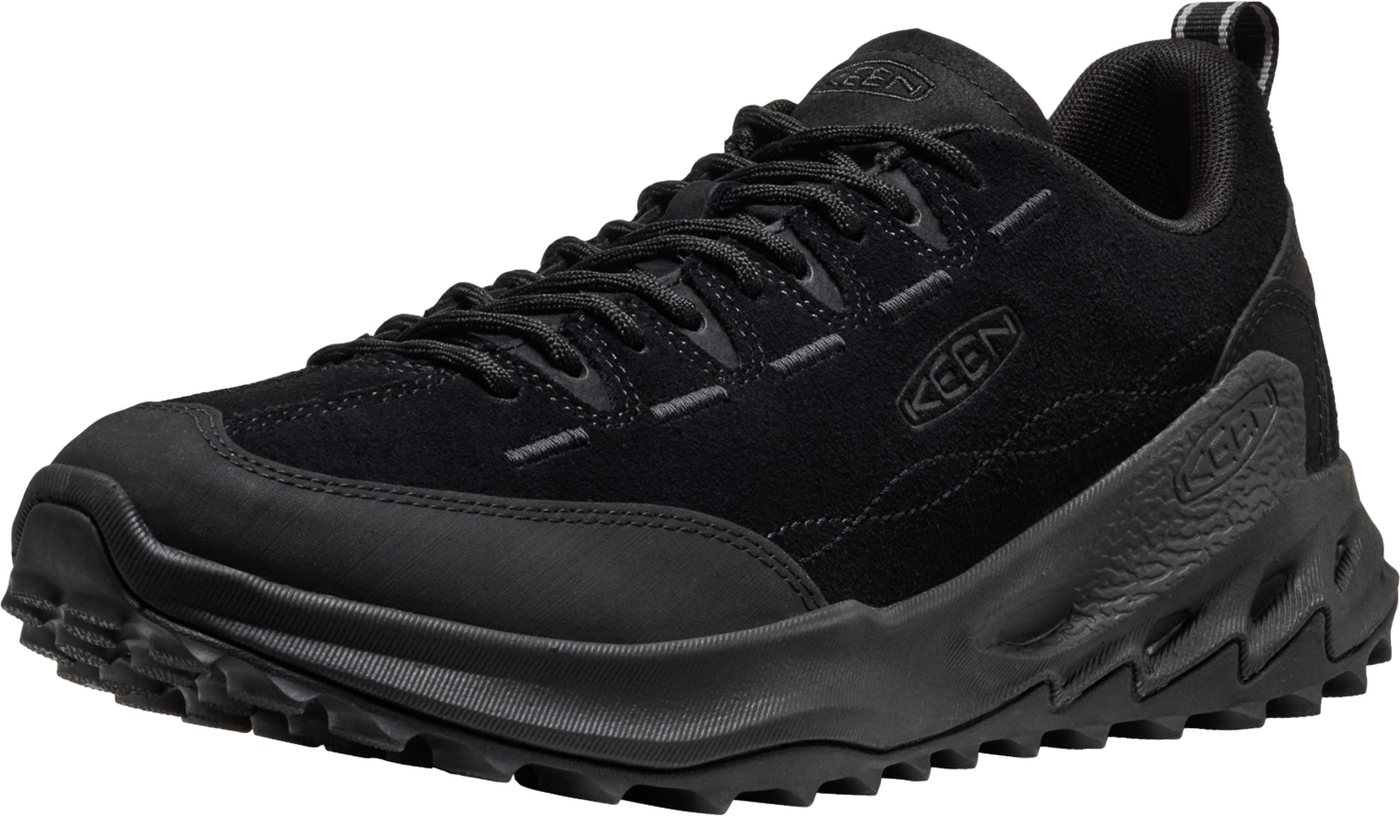 Keen JASPER ZIONIC Sneaker aus Leder, atmungsaktiv (schwarz)