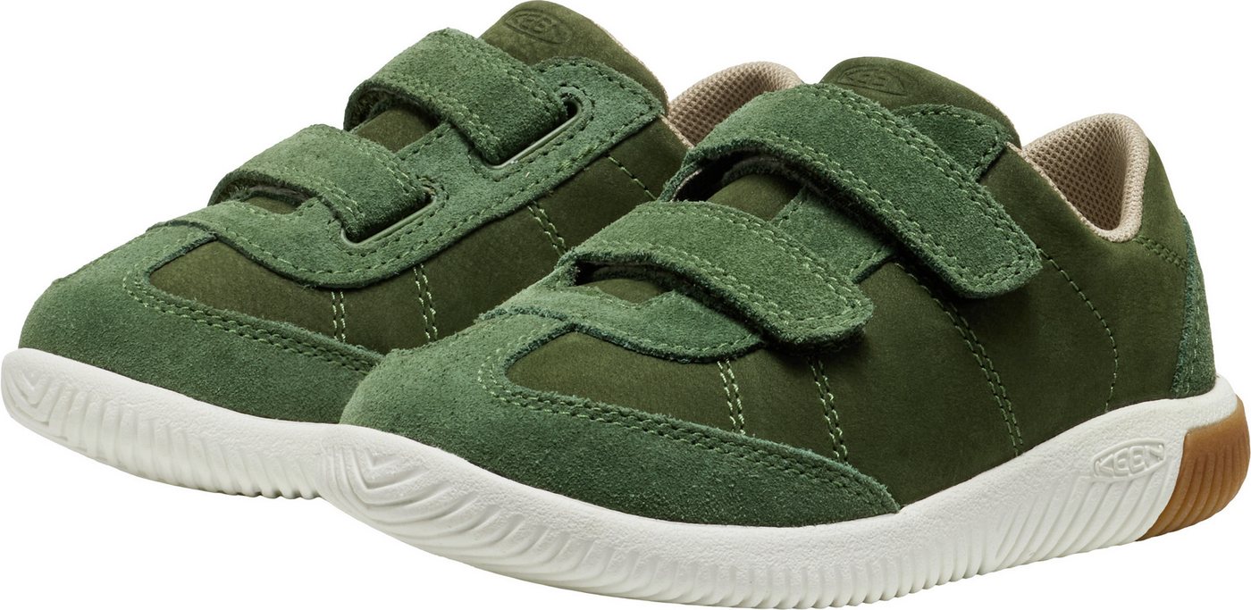 Keen KNX T-TOE DS Barfußschuh mit profiliertem Laufsohlenprofil, ohne Verschluss