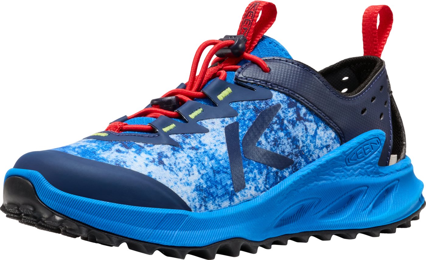 Keen ZIONIC ADV SANDAL Sandale sehr leichte Outdoorsandale (blau/rot)