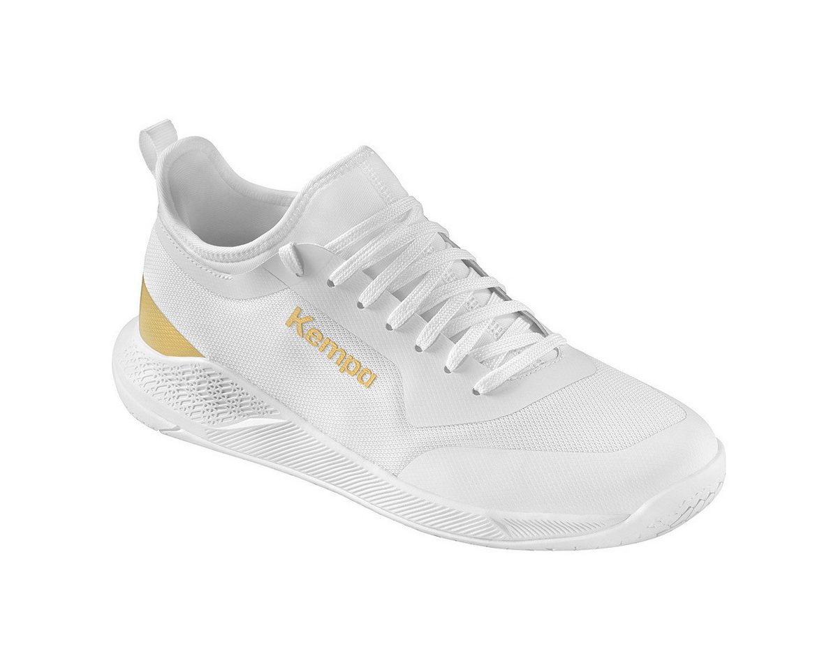 kempa Hallen-Sport-Schuhe Kourtfly Jr Hallenschuh (weiß/gold)