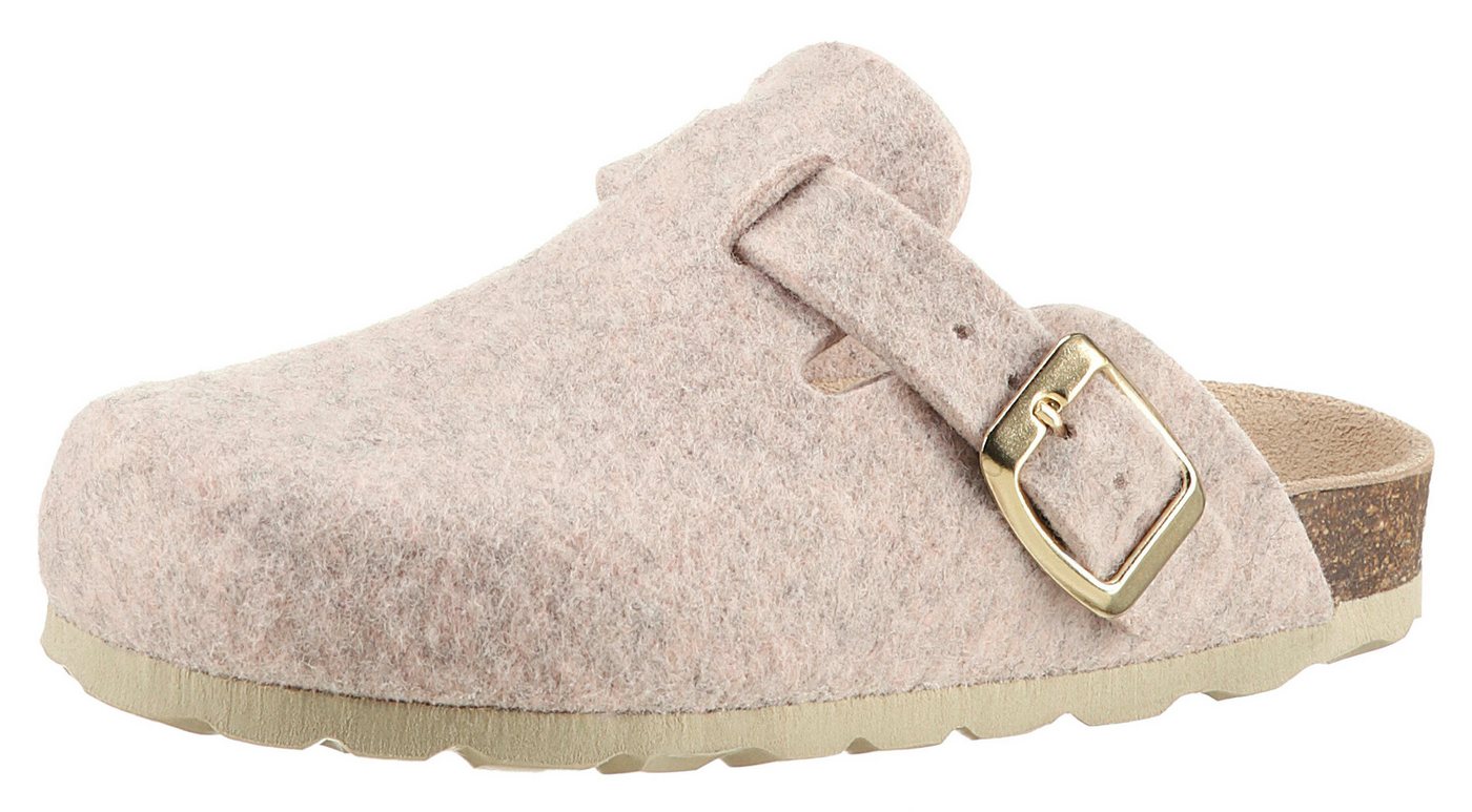 KIDSWORLD Hausschuh, Clog, Pantoffel, Homeslipper mit verstellbarem Riemchen