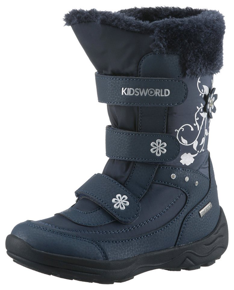 KIDSWORLD Mary V Snowboots Klettstiefel, Winterstiefel mit wasserabweisender Comfortex-Membrane