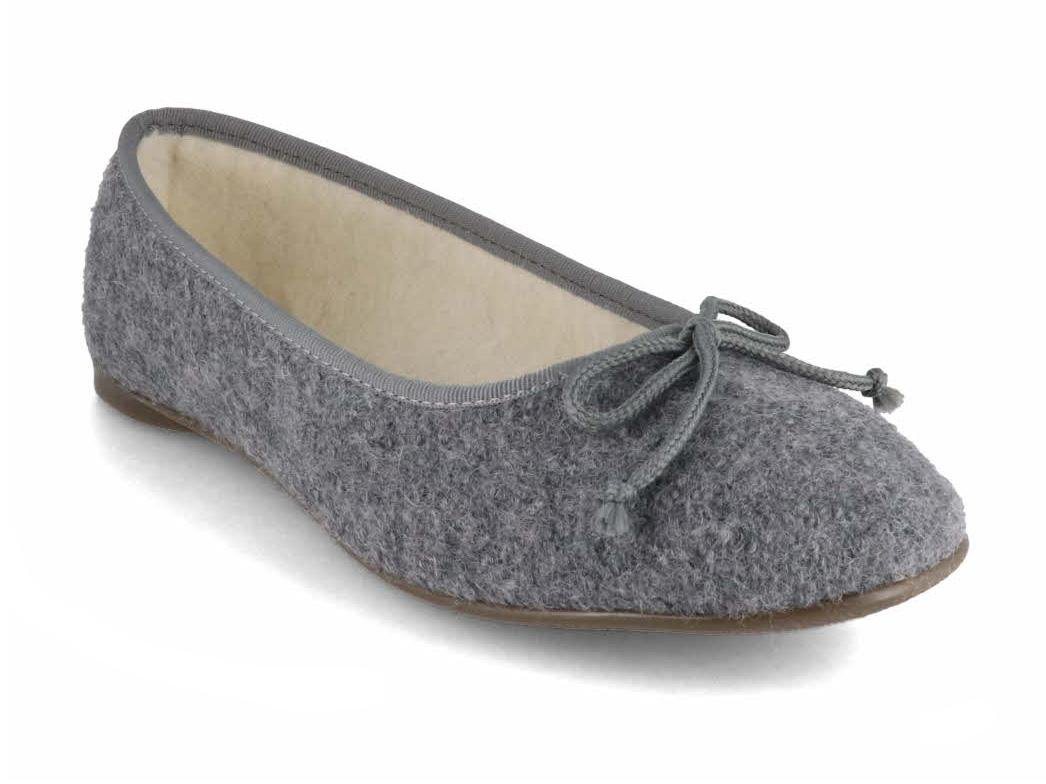kitz pichler Balerina Walk Hausschuh reine Schurwolle