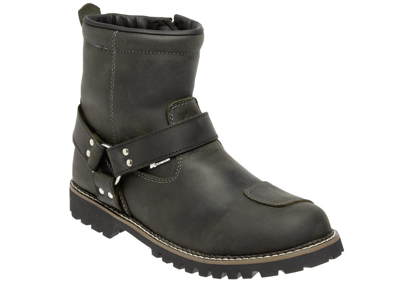 Kochmann Boots Kochmann Motorradstiefel Arizona schwarz Motorradstiefel (Packung, Antistatische und Öl- und Benzinfeste Sohle)