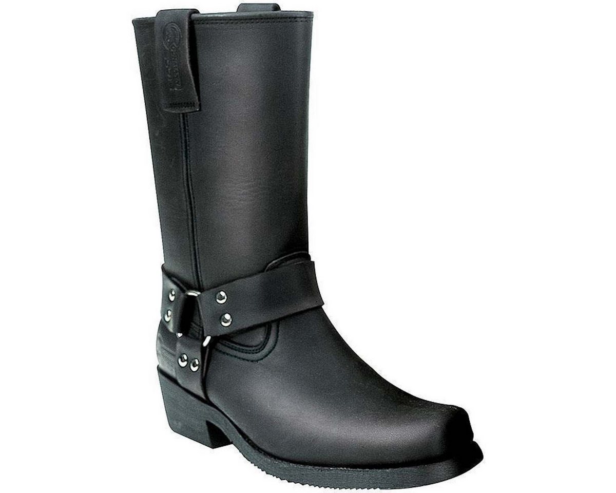 Kochmann Boots Kochmann Motorradstiefel Cruiser 1000 schwarz 39 Motorradstiefel (Packung, Antistatische und Öl- und Benzinfeste Sohle)