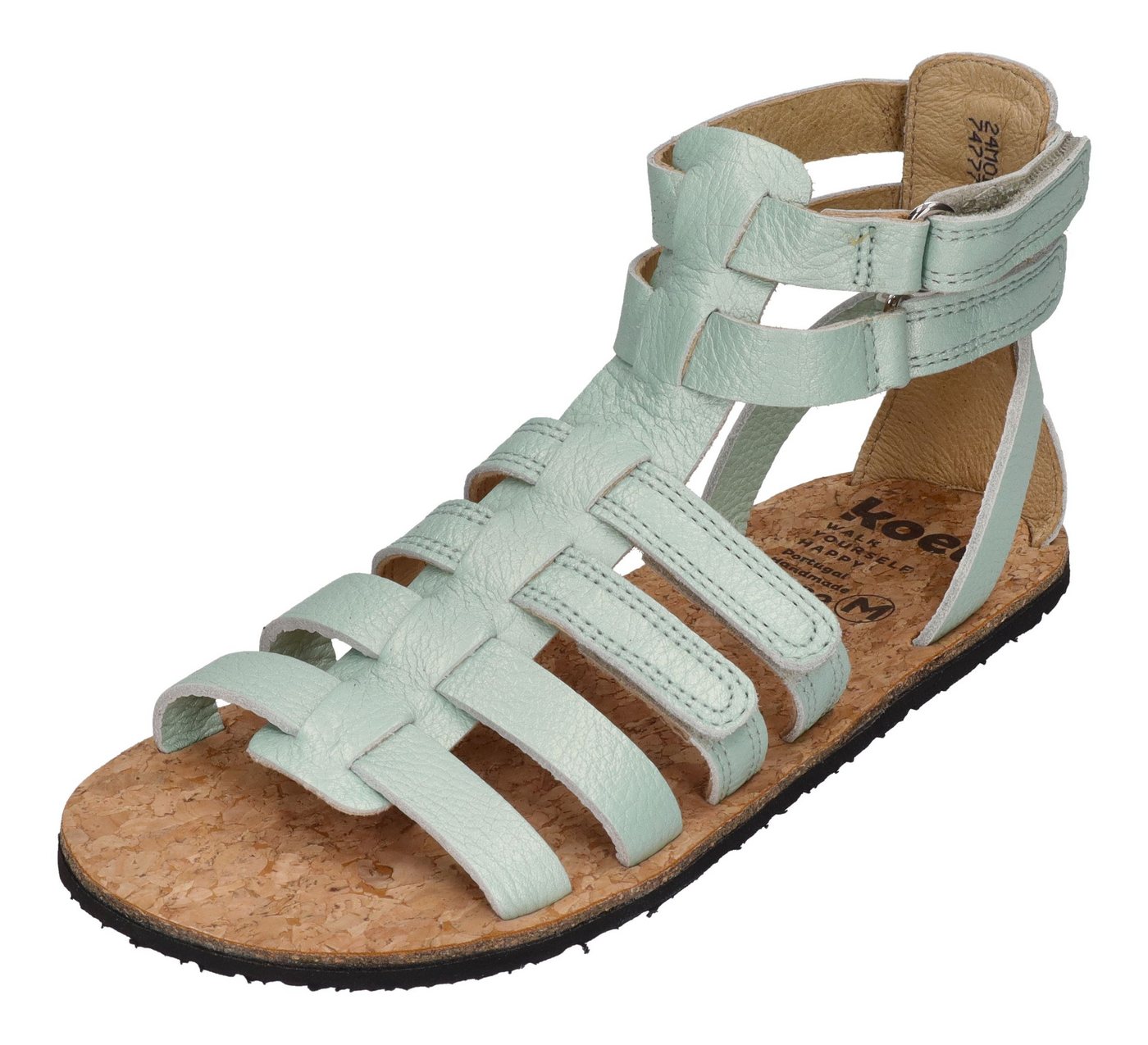 Koel AURA METALLIC Barfußschuh Mint