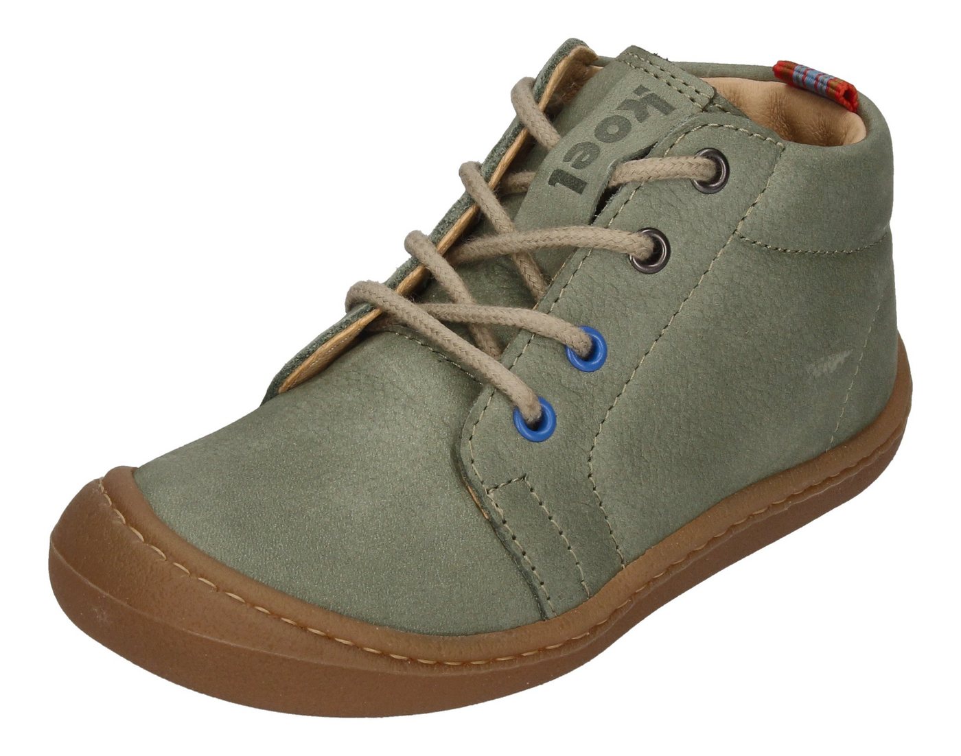 Koel BEN M LEATHER Barfußschuh Olive