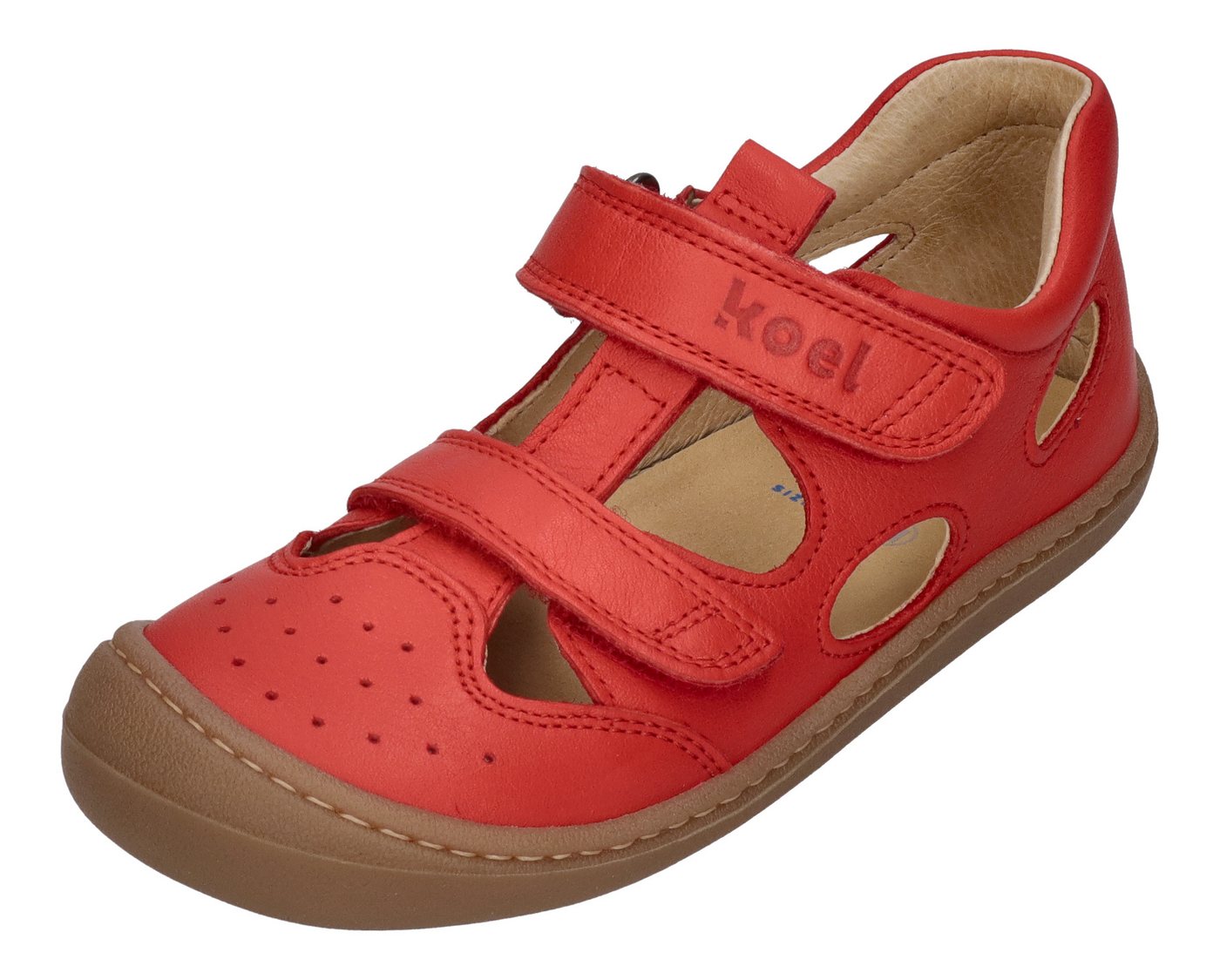 Koel BEP NAPPA Barfußschuh Rot