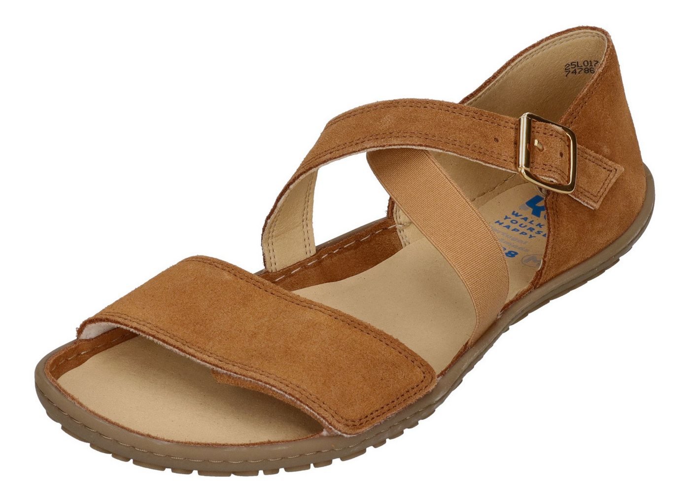 Koel ISA SUEDE Barfußschuh Cognac