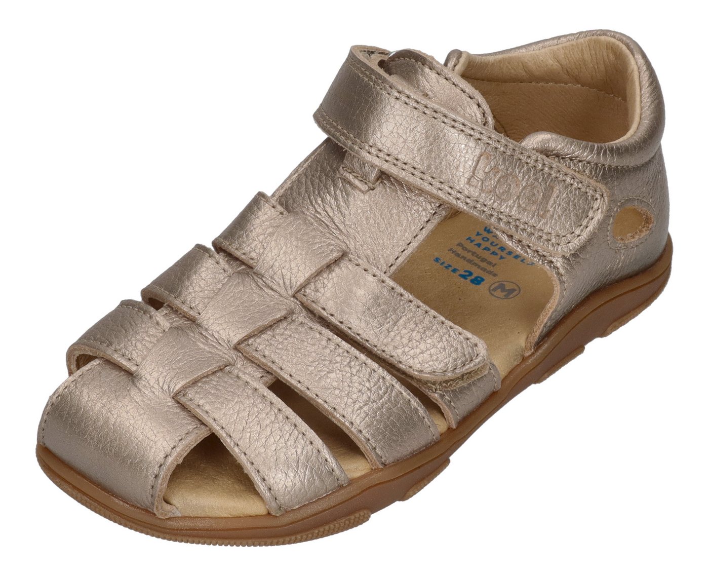 Koel OLA METALIC Barfußschuh Champagne