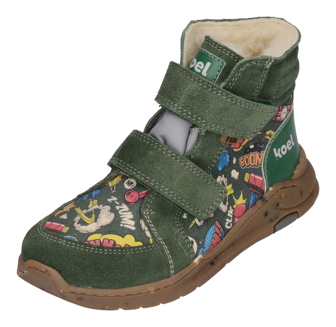 Koel SILAS TEX PRINT Barfußschuh green