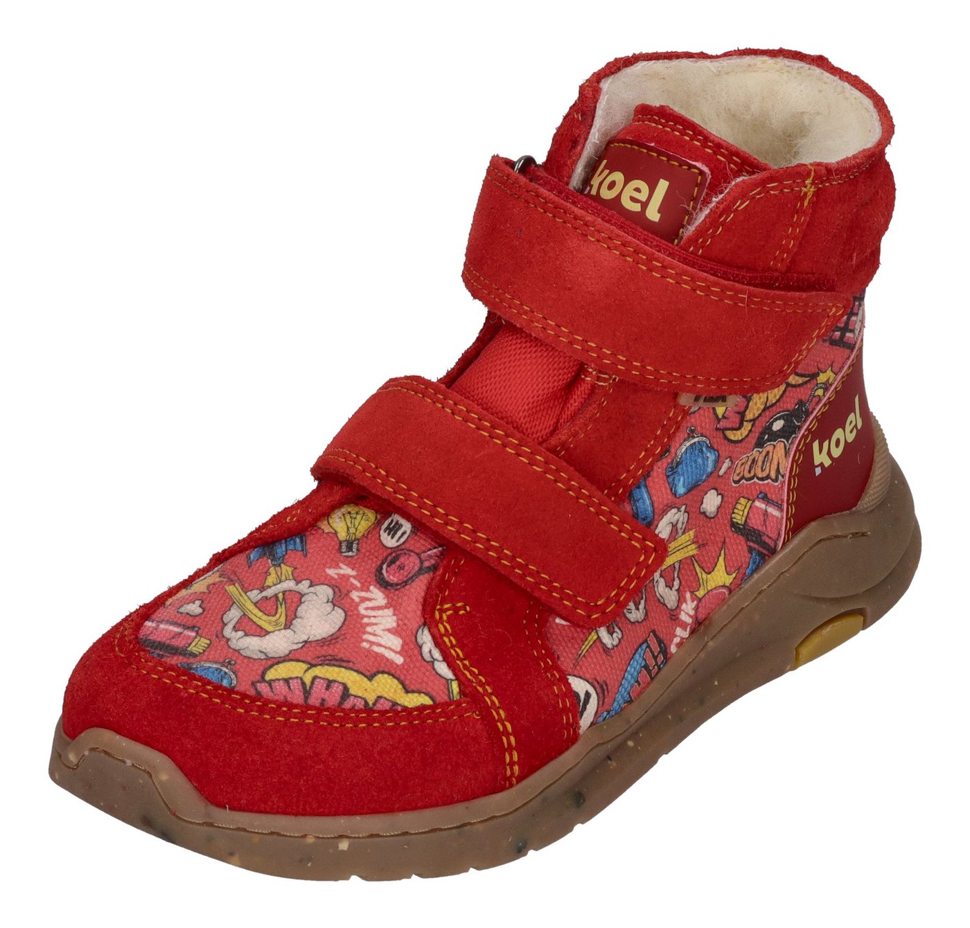 Koel SILAS TEX PRINT Barfußschuh Red