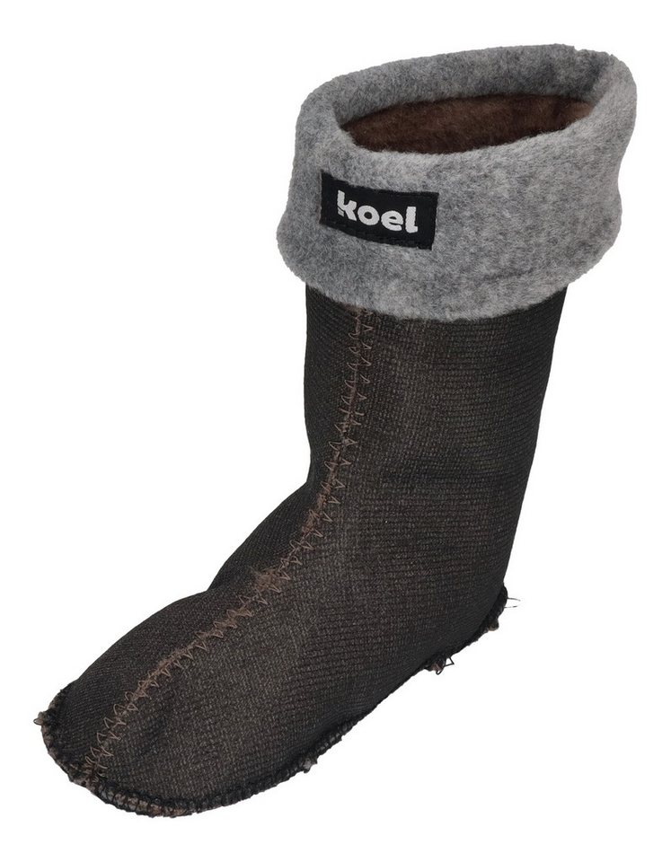 Koel WELLIE BARE SOCK Barfußschuh Brown Grey