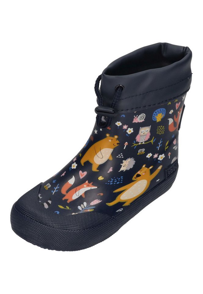 Koel WELLIE Gummistiefel für Kleinkinder Barfußschuh Bear Blue
