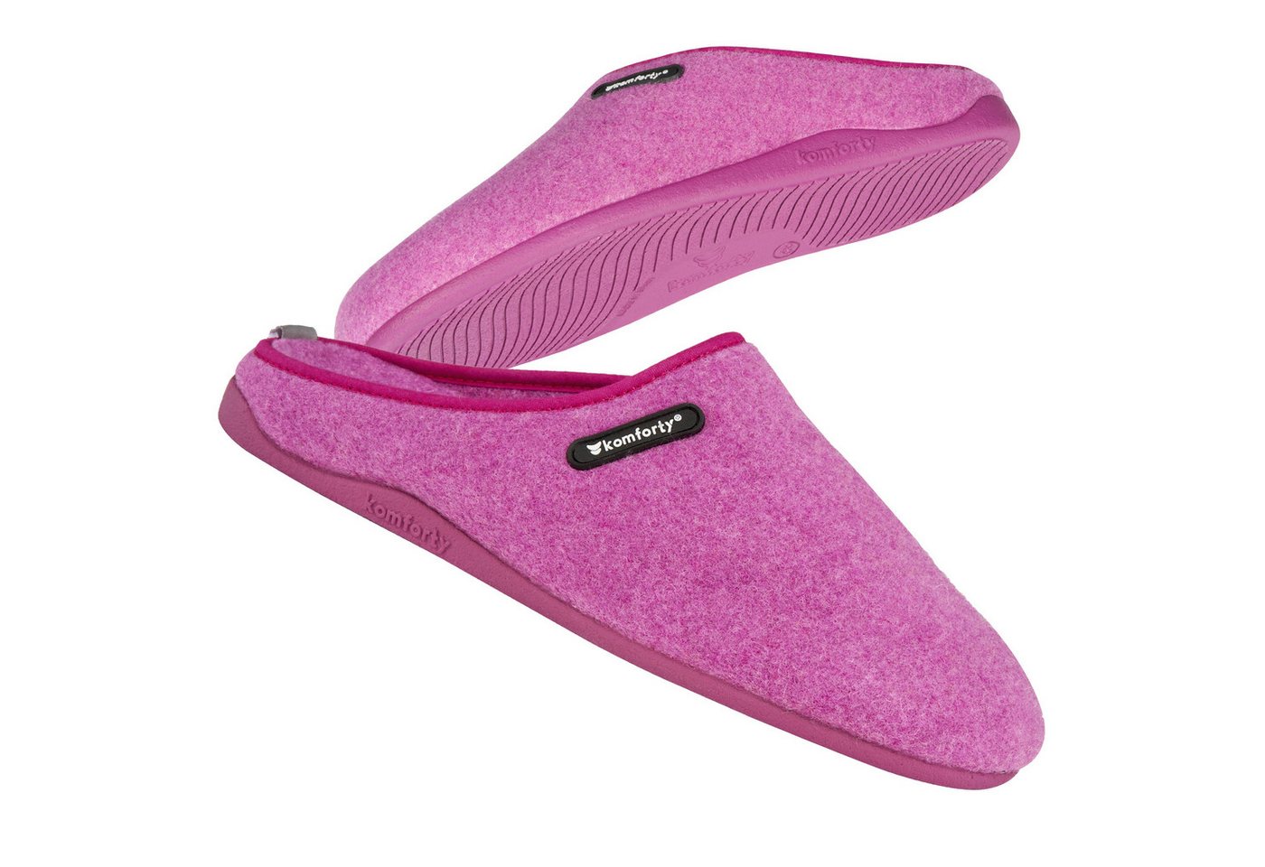 Komforty Hausschuhe Damen Herren für drinnen & draußen aus Wolle Hausschuh (Paar, Natürliche Wolle, Natürlicher Kautschuk, Warme Füße, Komforty) Natürliche Wolle, Made in Spain