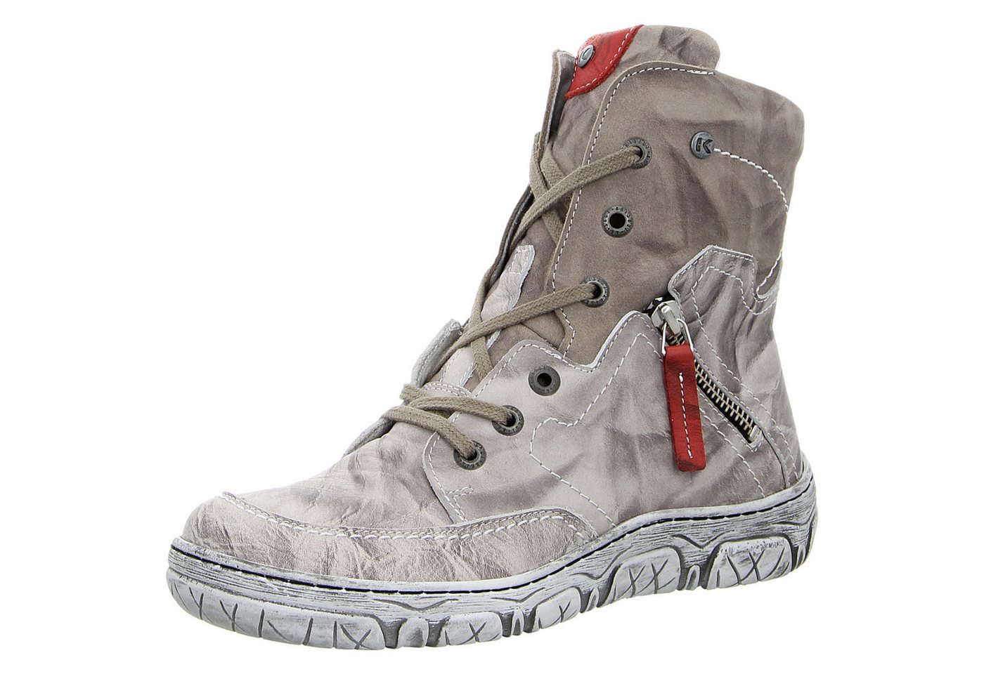 KRISBUT Schnürschuh (braun)