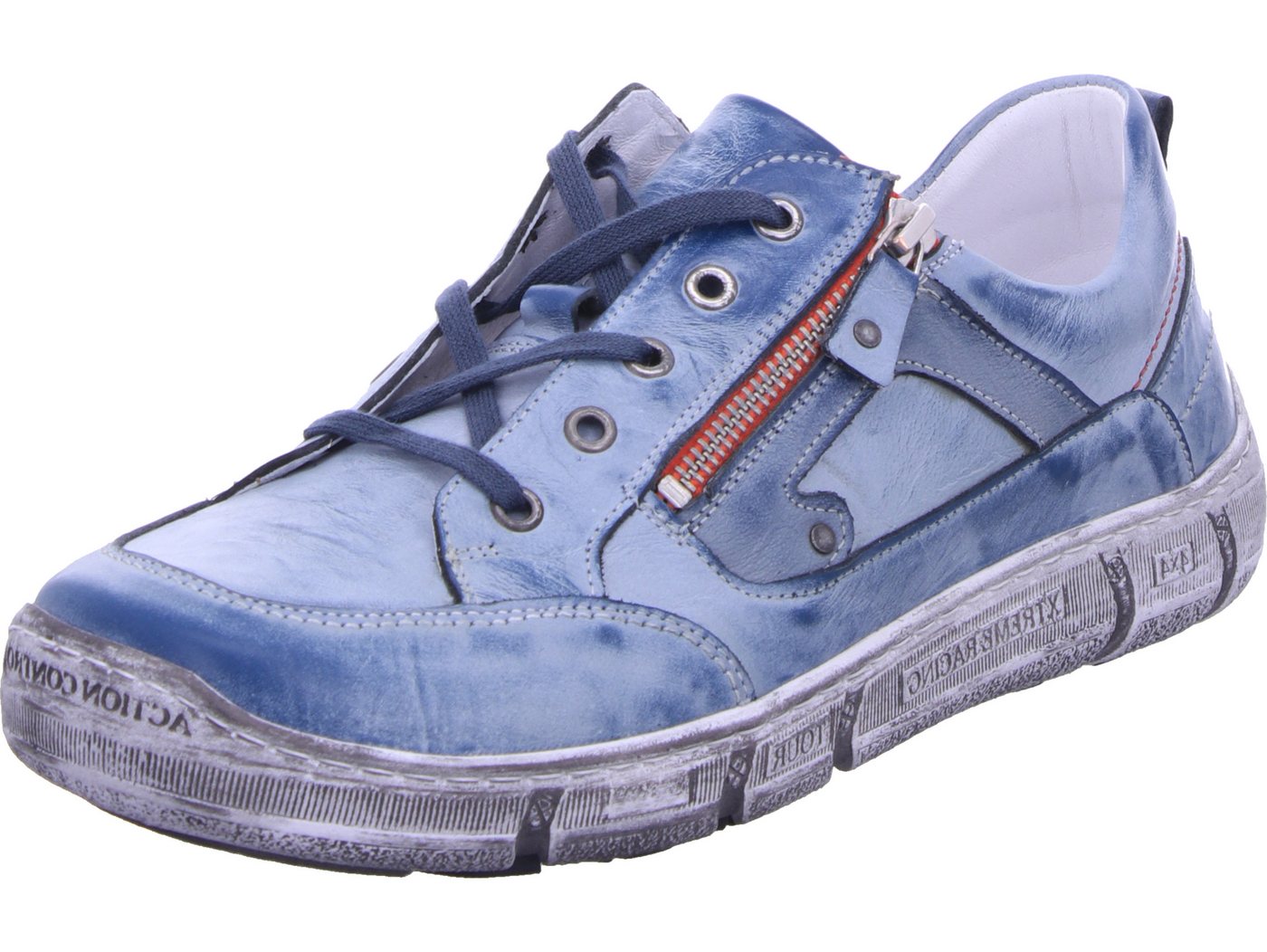 KRISBUT Schnürschuh echtes Leder