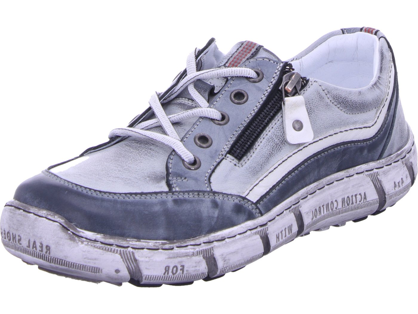 KRISBUT Schnürschuh echtes Leder