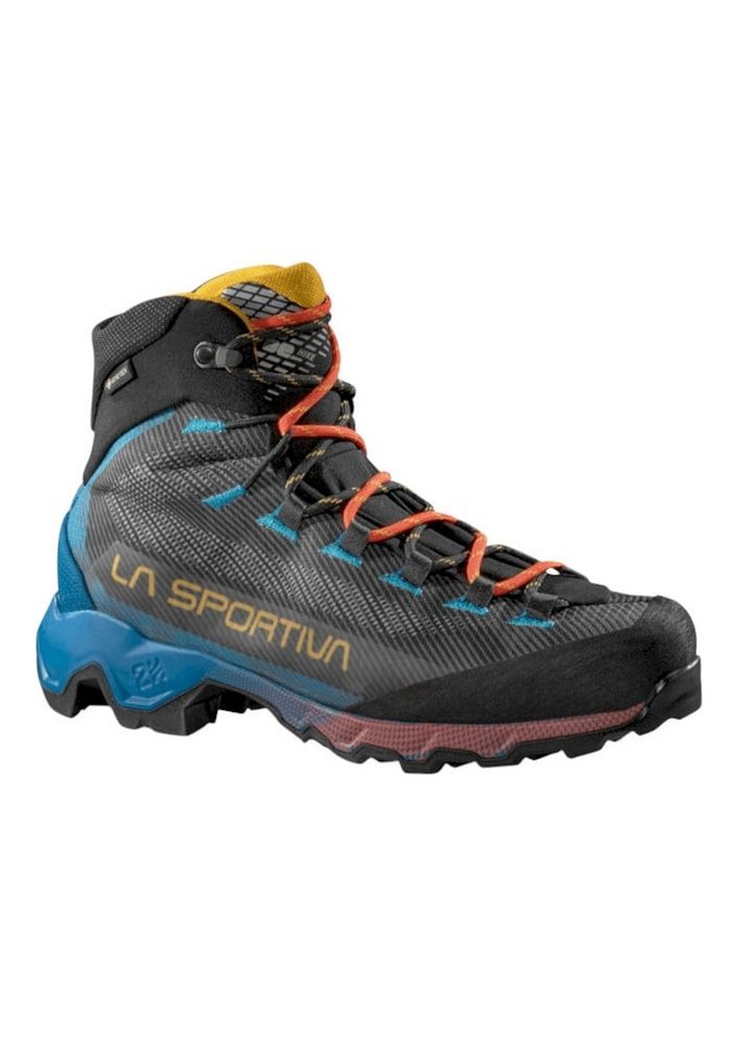 la sportiva Aequilibrium Hike GTX (wasserdicht) carbongrau/tropicblau Herren Wanderschuh
