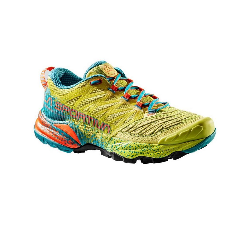la sportiva Trail-Laufschuhe Akasha II gelb/blau Damen Wanderschuh