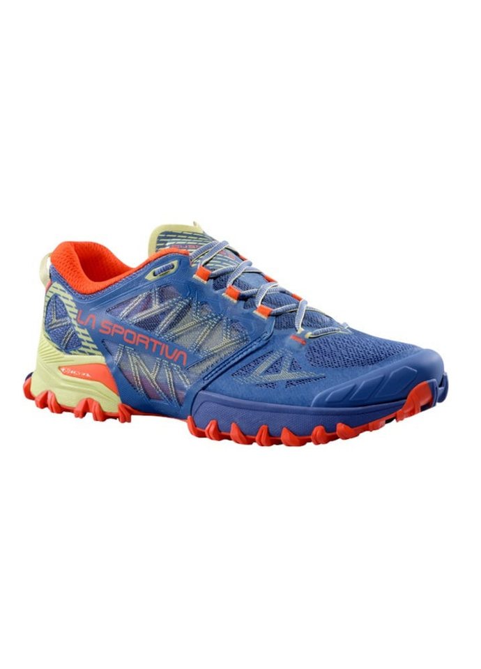 la sportiva Trail-Laufschuhe Bushido III blau/rot Damen Wanderschuh