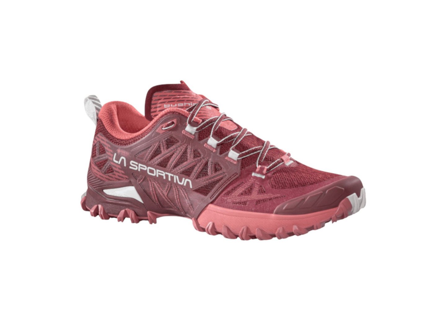 la sportiva Trail-Laufschuhe Bushido III GTX (wasserdicht) rot/pink Damen Wanderschuh