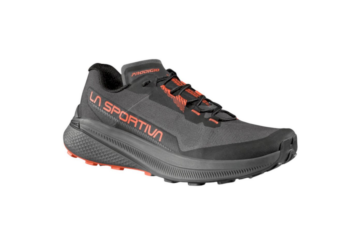 la sportiva Trail-Laufschuhe Prodigio carbongrau/cherry Herren Wanderschuh