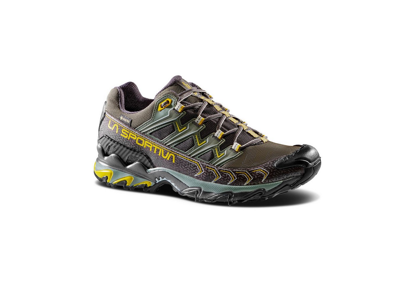 la sportiva Trail-Laufschuhe Ultra Raptor II GTX (wasserdicht) carbongrau/moos Wanderschuh