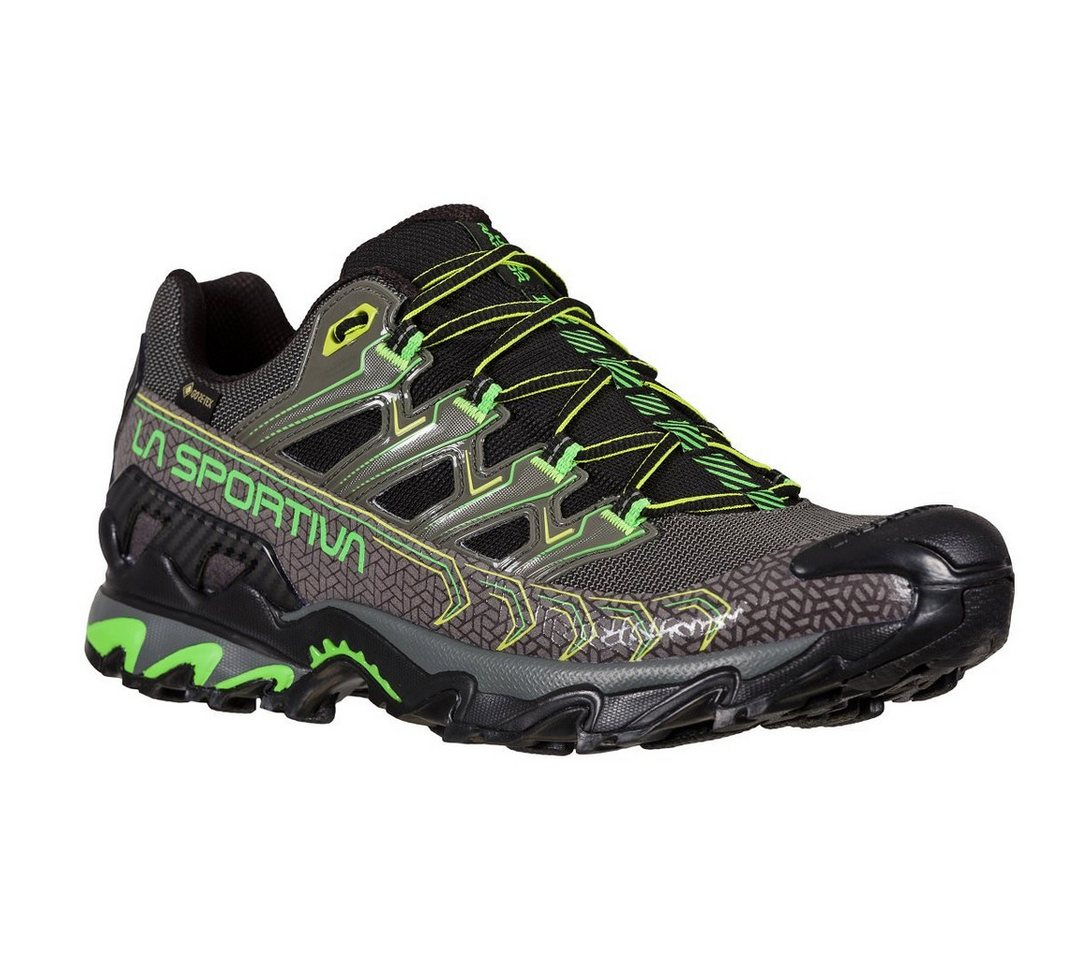 la sportiva Trail-Laufschuhe Ultra Raptor II GTX (wasserdicht) metallgrau/grün Wanderschuh