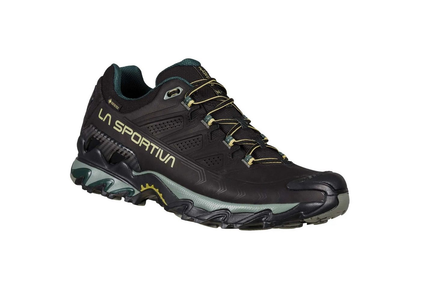 la sportiva Ultra Raptor II Leather GTX (Nubukleder, wasserdicht) schwarz Herren Wanderschuh