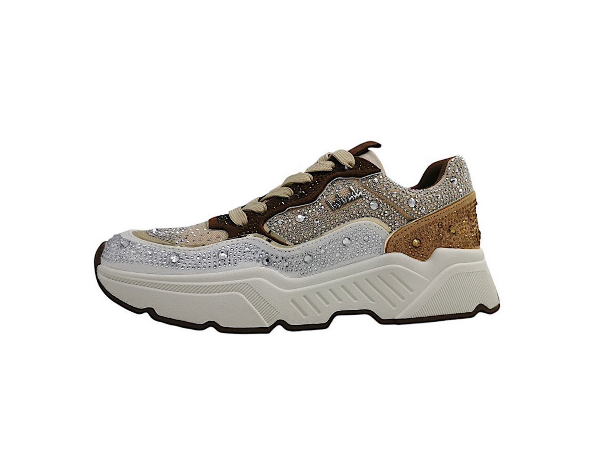 la strada Schnürer Schnürschuh (beige)