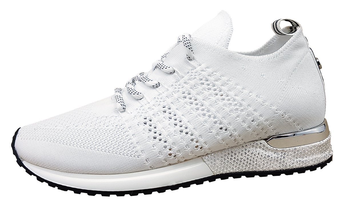 la strada sportlicher Schnürer Schnürschuh (weiß)