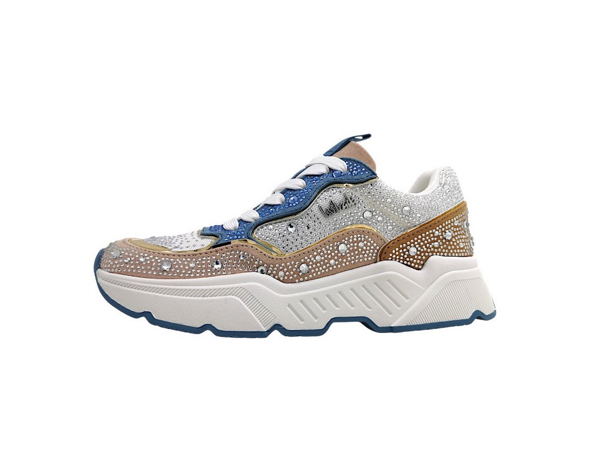 la strada sportlicher Schnürer Schnürschuh (weiß)