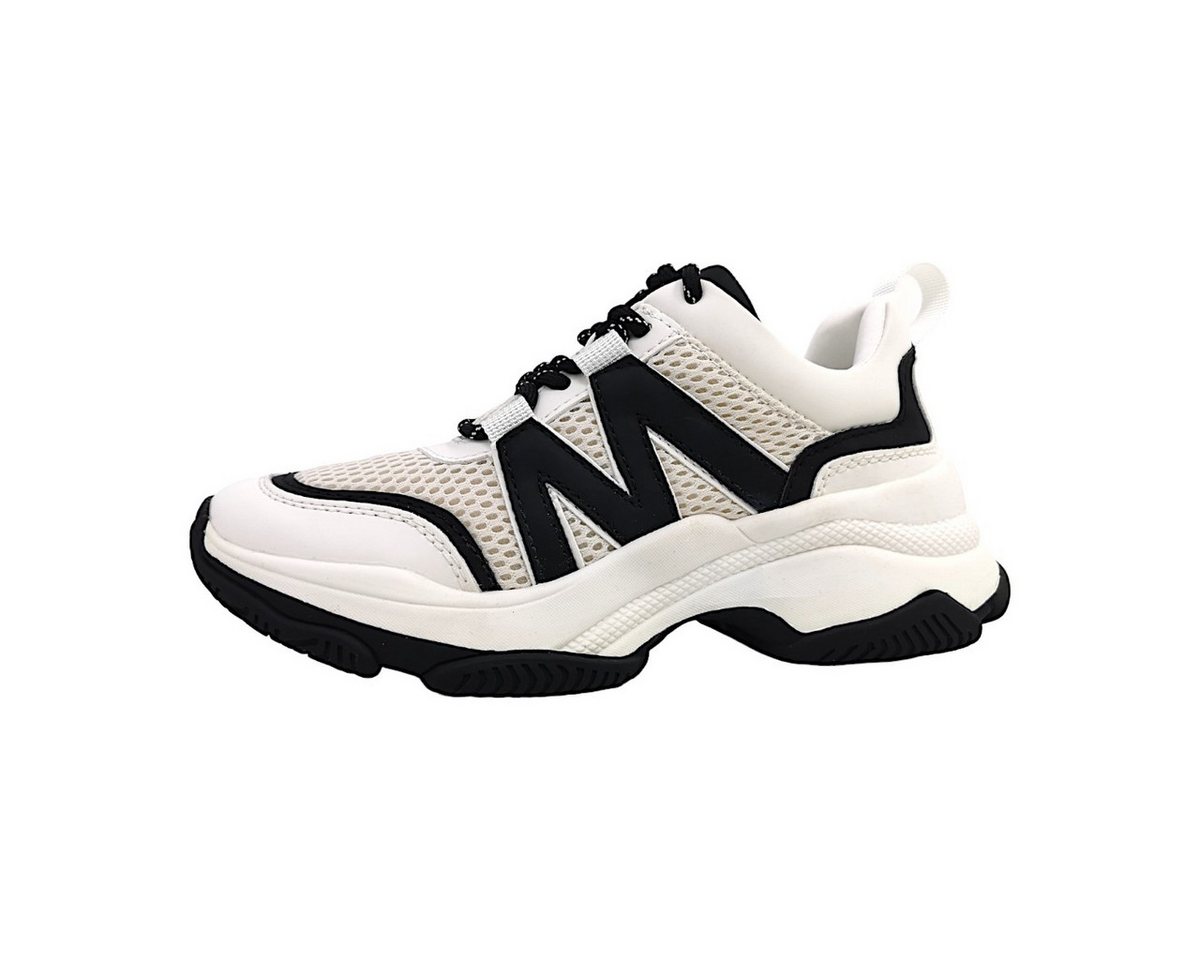 la strada sportlicher Schnürer Schnürschuh (weiß)