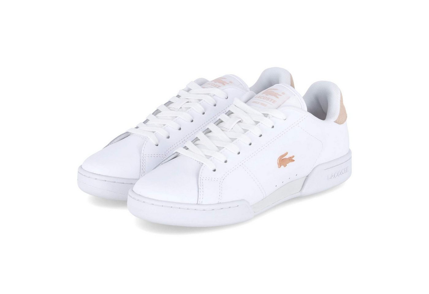 Lacoste 50SFA0045-1Y9 Damen Glattleder rosa Schnürschuh