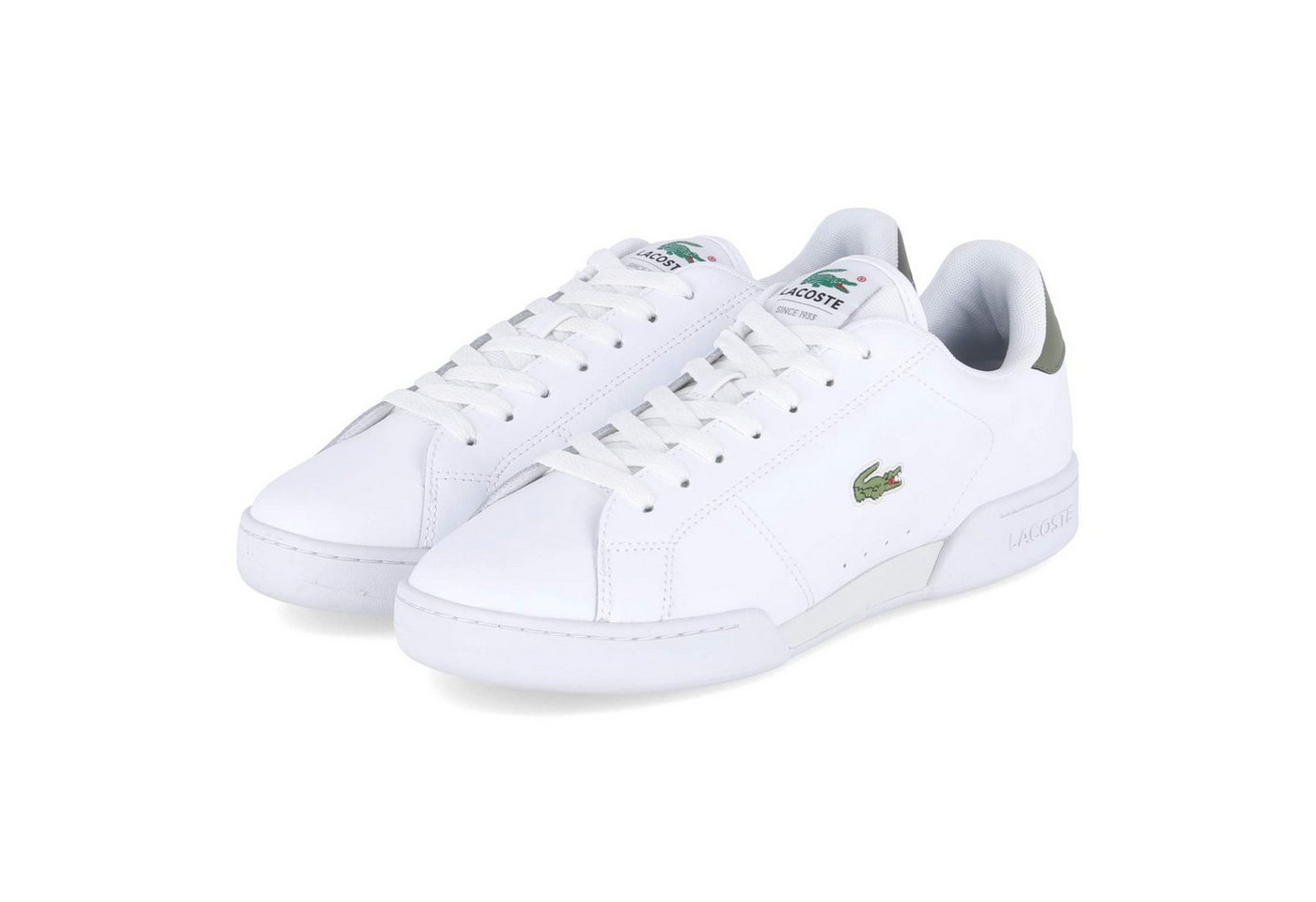Lacoste 50SMA0050-2H4 Herren Glattleder weiss Schnürschuh