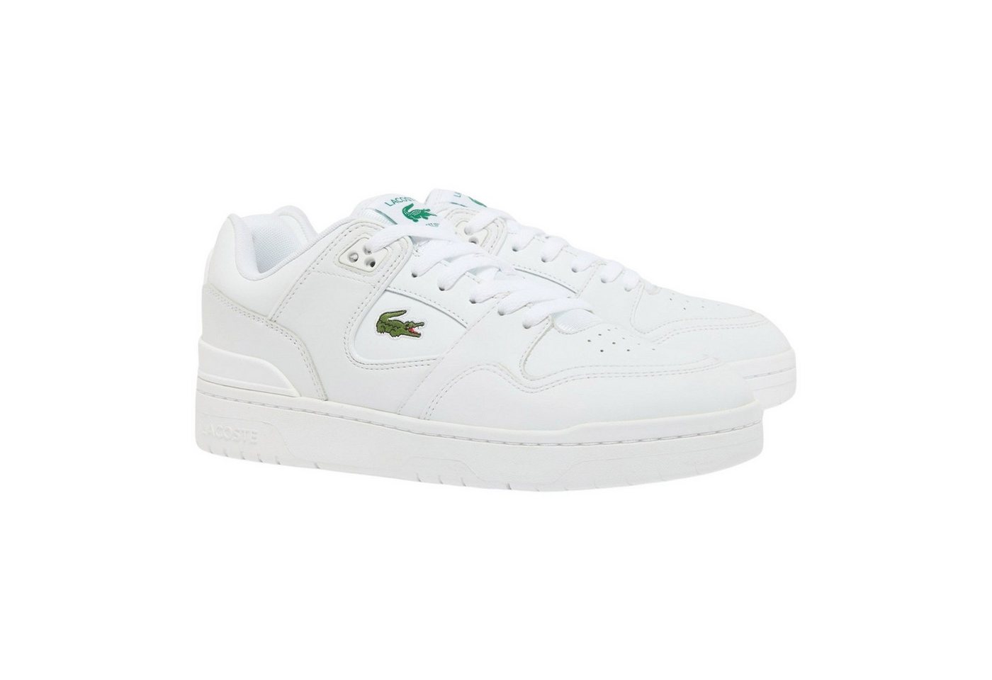 Lacoste Courtcage Set Leren Sneakers Herren Schuhe Tennis Sneaker
