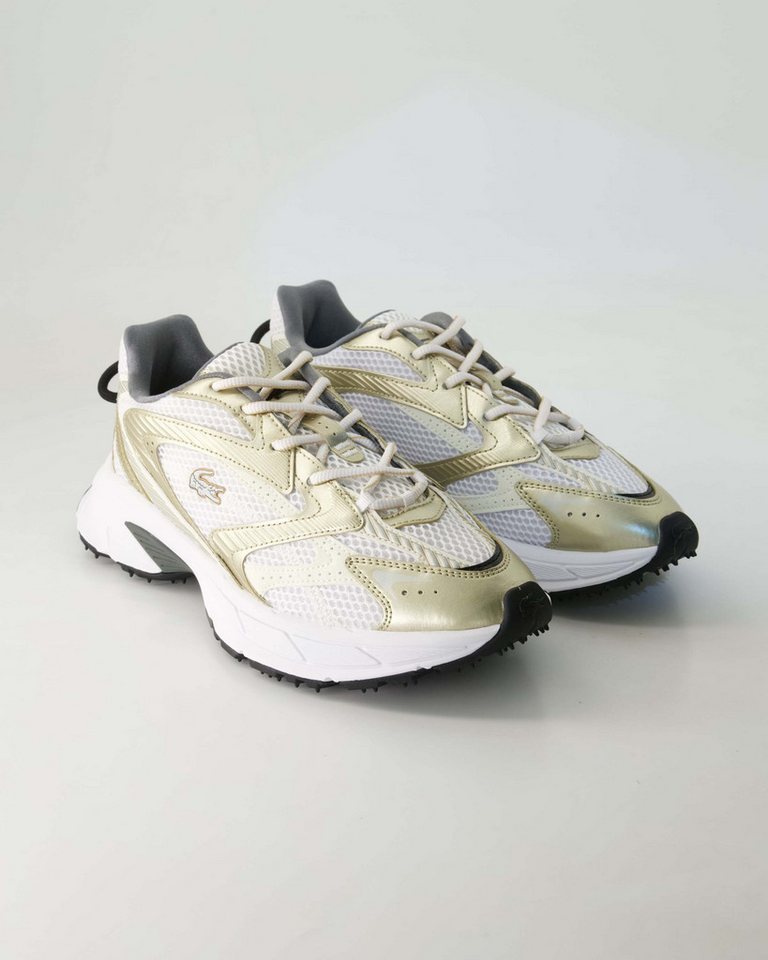 Lacoste L003 Neo Shot Sneaker Obermaterial: Textil und Sonstiges Material (gold)