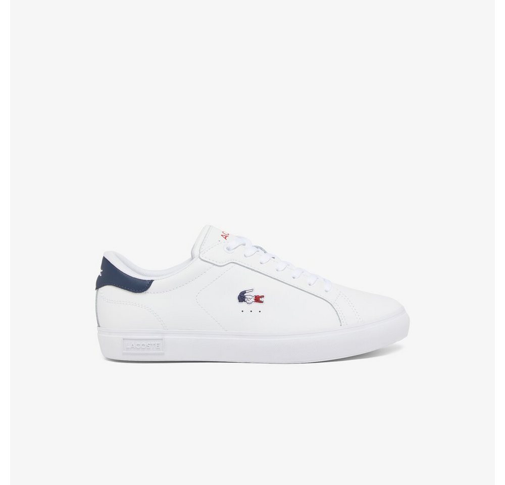 Lacoste - POWERCOURT 125 1 - Weiß Schnürschuh