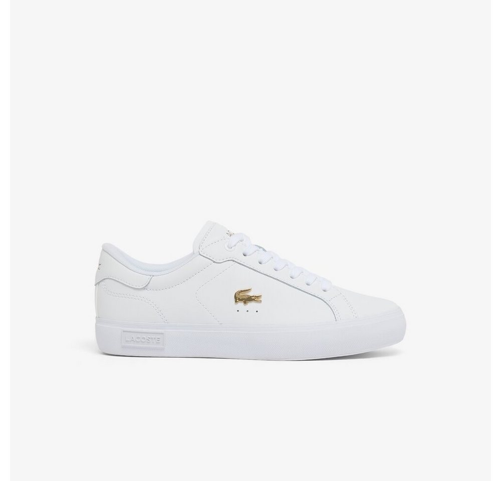 Lacoste - POWERCOURT 126 3 - Weiß Schnürschuh