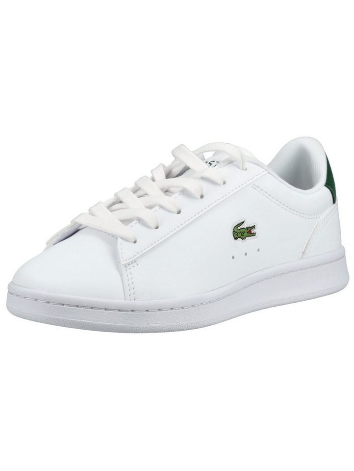 Lacoste Sneaker Lederimitat . Sneaker (1-tlg) (grün/weiß)