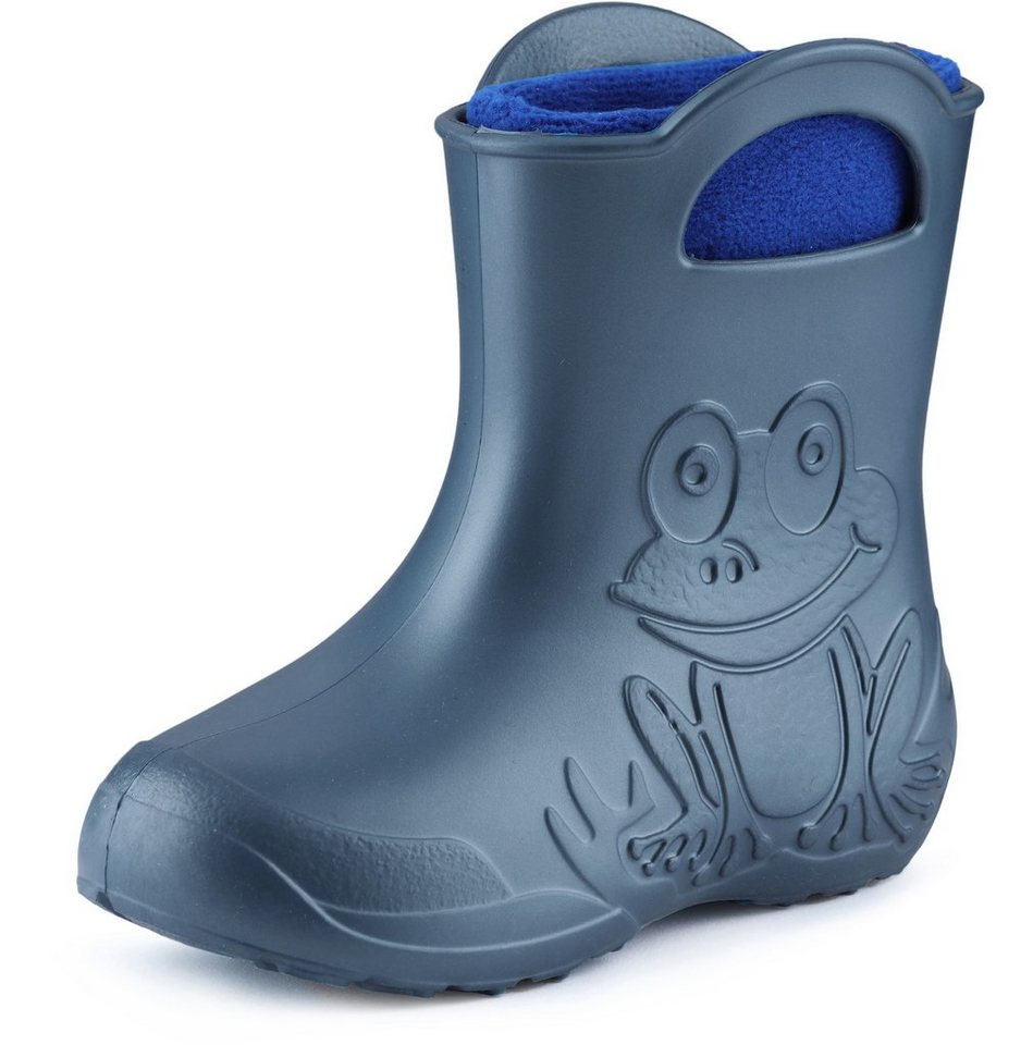 Ladeheid EVA federleichte Regenschuhe LA-CA-03 Kinder Gummistiefel mit herausnehmbares Innenfutter