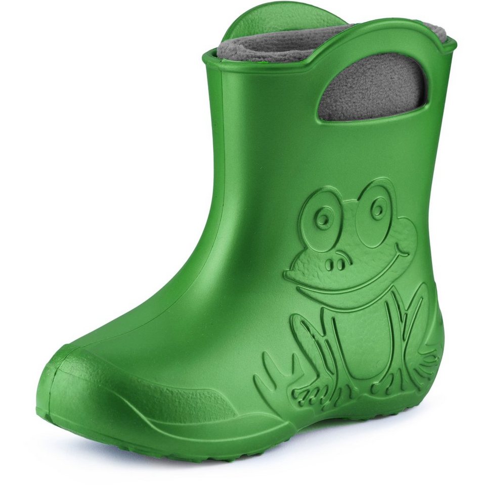 Ladeheid EVA federleichte Regenschuhe LA-CA-03 Kinder Gummistiefel mit herausnehmbares Innenfutter