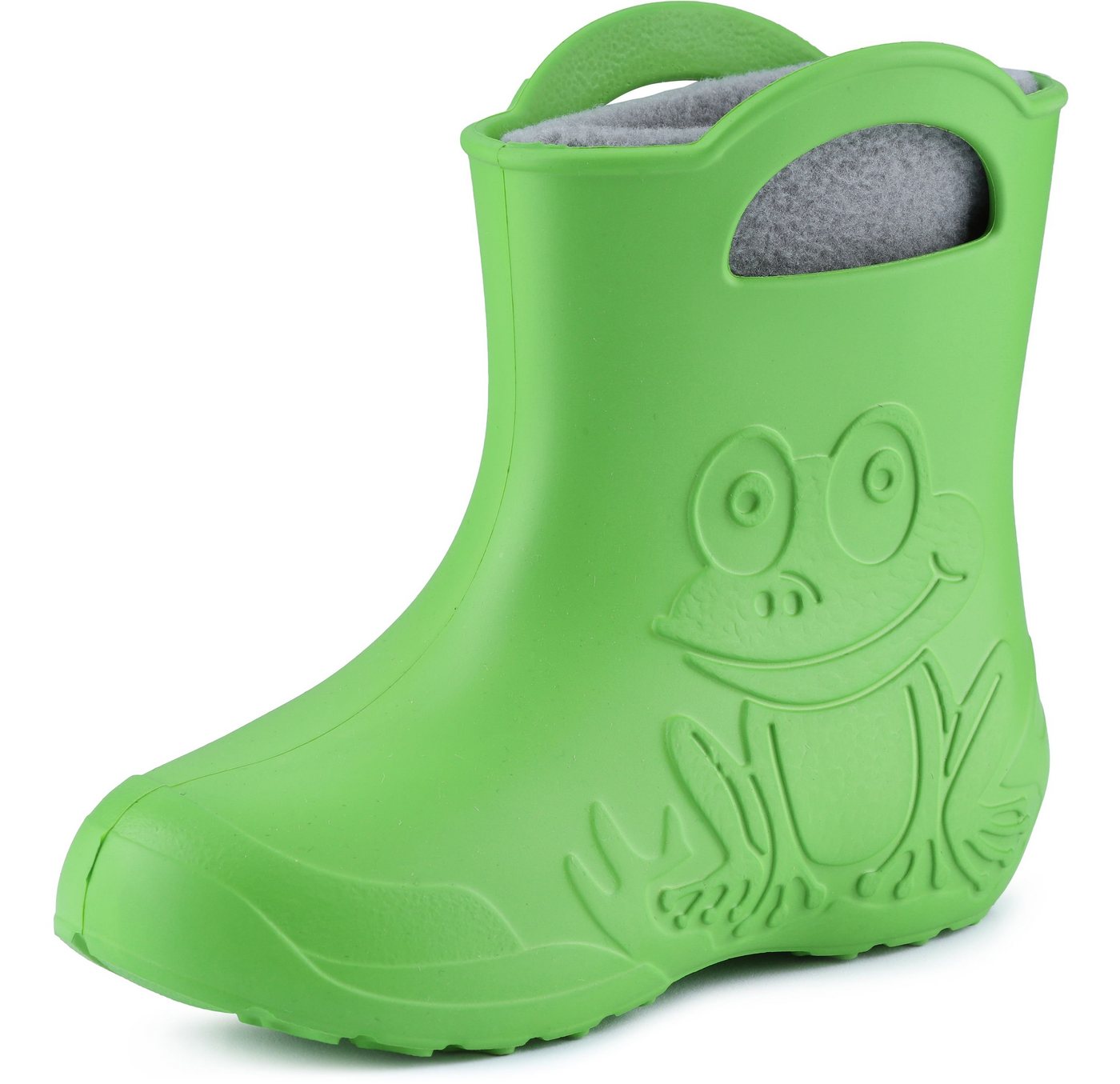 Ladeheid EVA federleichte Regenschuhe LA-CA-03 Kinder Gummistiefel mit herausnehmbares Innenfutter
